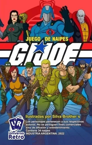 GI JOE - Cartas Universo Retro