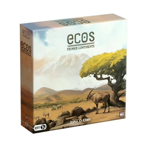 Ecos: Primer Continente - Juego De Mesa En Español - Buró