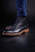 Bota Cuero Vegetal Negro - comprar online