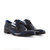 Zapato Palermo Azul Brush Off - comprar online