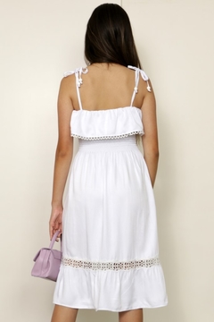 29190-VESTIDO BRANCO DE ALCINHA NA VISCOSARJA - comprar online