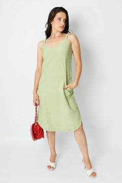 31050-VESTIDO SENSORIALE MATCHA - comprar online