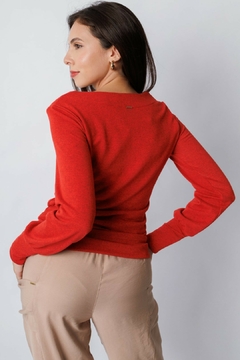 30706-BLUSA MALHA TRICOT RED PEPPEN - comprar online