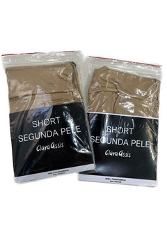 30301-SHORT SEGUNDA PELE BEGE - comprar online