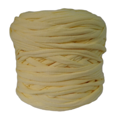 Fio de malha residual - amarelo 1kg tapeteco