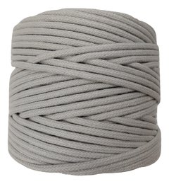 Cordão de algodão colorido - Bege - 4mm (100 metros)
