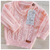 Sweater Tejido Lana Rosa