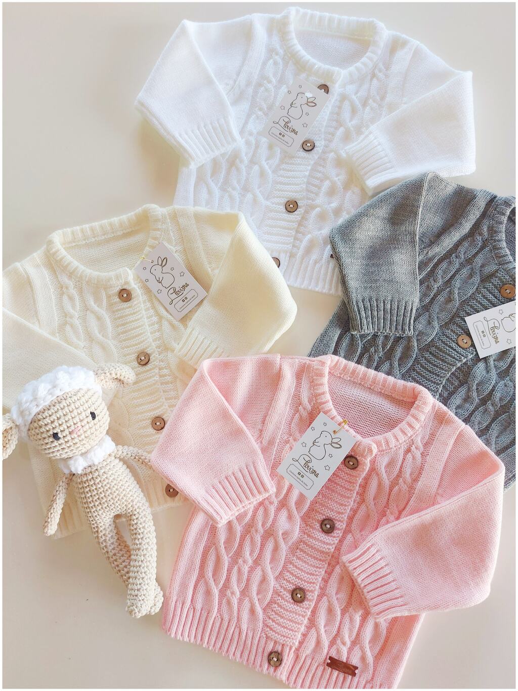 Campera tejida bebe hotsell