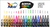Promo 6 Marcadores 6mm Acrylic Color ALBA - comprar online