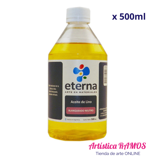 Aceite de Lino Eterna x 500ml - Artistica Ramos