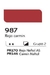 987 Rojo Carmin G2 - Acuarela Profesional Alba x 10ml - comprar online