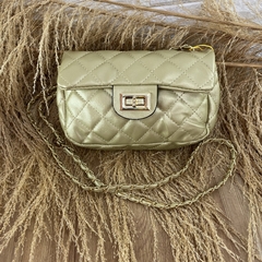Mini Bag chanel Dourada