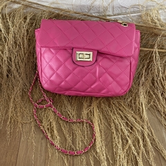 Bolsa chanel Rosa