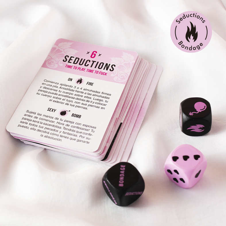 Les Amants, juego de cartas + dados - sexitive