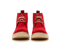 Botas Gamuzadas / Rojo - comprar online