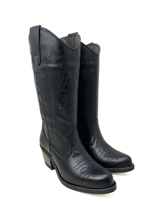 Bota Texana Larga / Negro