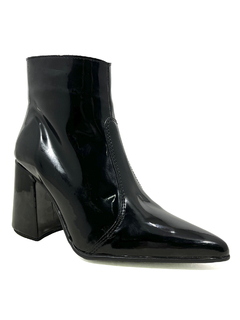 Bota Corta / Negro Charol - comprar online