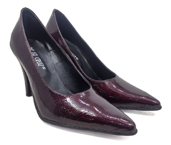 Stilettos Taco Aguja / Bordo