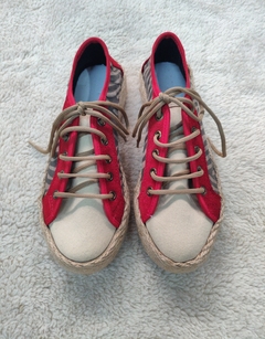 Zapatillas de Lona / Rojo Cebra