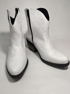 Bota Texana / Blanco - comprar online