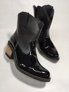 Bota Texana / Negro Charol