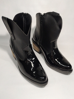 Bota Texana / Negro Charol - comprar online