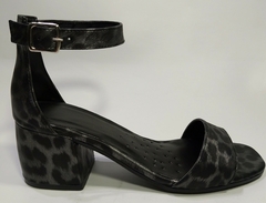 Sandalias Lu / Print Negro