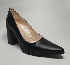 STILETTO DE TACO CUADRADO / NEGRO - comprar online