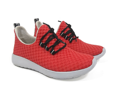 Zapatilla con Cordones / Rojo (Dama)