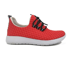 Zapatilla con Cordones / Rojo (Dama) - comprar online