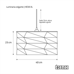 HEXA XL | Luminaria colgante - tienda online