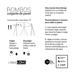 ROMBOS colgante Pared | Tamaño M - comprar online