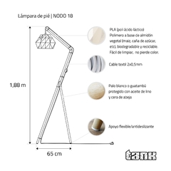 Lámpara de pie NODO 188 - tienda online