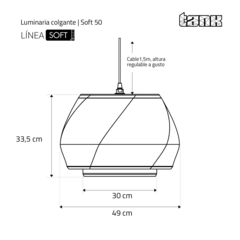 SOFT 50 | Luminaria colgante para techo - tienda online