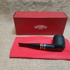 Pipa Premium Savinelli. Modelo St. Nicholas. Italia. Brezo