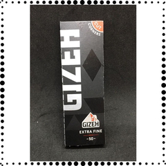 1 Librito De Papeles Gizeh Black Extra Fino 70mm - comprar online