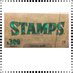 Block Papel Stamps Cañamo Organico 78mm 1 1/4 X 300 Unid.