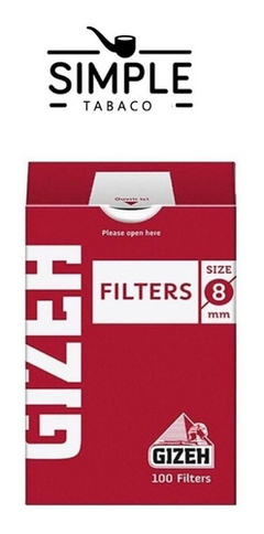 Pack 10 Cajas Filtro Gizeh 8mm Para Armar Cigar. Alemania