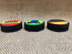 Picador Grinder Plástico 3d Pla, 2 Partes Paises Banderas