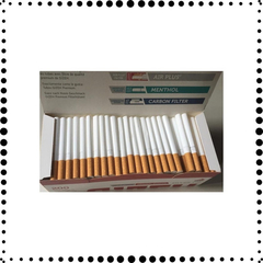 Gizeh Tubos Silver Tip Tubos Rellenar Cigarrillos - comprar online