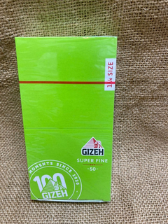 1 Caja De 25 Libritos Papel Gizeh Super Fine 78mm