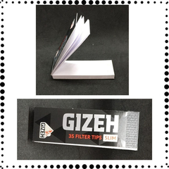 Filtro Carton Armar Tips Gizeh Alemania.