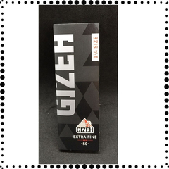 1 Librito Papel Gizeh Black Extra Fine 1 1/4 78m. Alemania. - comprar online