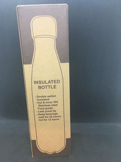 Botella Térmica Acero Inoxidable 500ml. X Unidad - comprar online