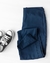 Pantalón suelto azul marino spandex -feria