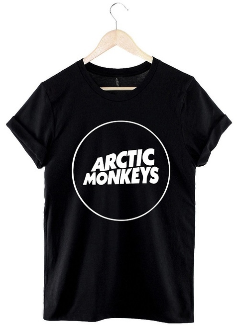 Remera Arctic Monkeys (negro)