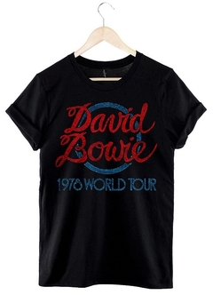 Remera Bowie (negro)