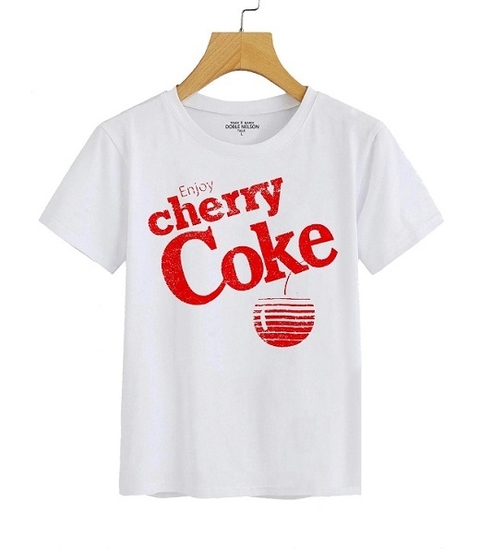 Remera Cherry Coke (Mujer)
