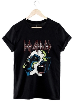 Remera Def Leppard (Negro)