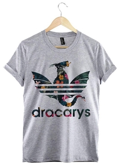 Remera Dracarys flores - comprar online